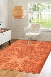 Conceptum Folk Chenille Naranja 75 x 230 cm